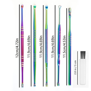Best Quality Ear Wax <b>Remover</b> Set Stainless Steel Ear Pick <b>Tools</b> with Storage Box Beauty & Personal Care Kit - Product Image 3