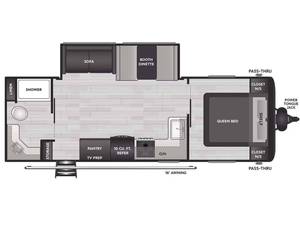 Nouveau 2026 Keystone H-i-d-e-o-u-t S-p-o-r-t 244R-B - Product Image 3