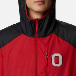 Ventes en gros de vestes coupe-vent pour hommes de haute qualité, décontractées, sportives, à capuche, imperméables, en toile, pour l'hiver, avec design personnalisé sur le devant - Product Image 5