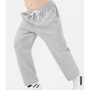 Nouveau pantalon décontracté gris pour homme, style Hong Kong, 300g, taille mi-haute élastique, pantalon de jogging pour femme - Product Image 4