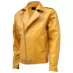 Fabricant de vestes en cuir pour enfants, fournisseur OEM, usine directe, veste en cuir PU sur mesure, veste bomber en simili cuir - Product Image 1