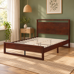 Table de chevet moderne en bois compact TSCA CARB P2, meuble de rangement pour chambre à coucher, pour les acheteurs distributeurs en gros. - Product Image 1