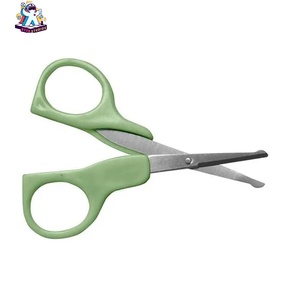 Ryzer Studio Cuticle Scissors Stainless Steel Sharp Tip <b>Pink</b> Handle With Leather Case For At-Home & Manicure Beauty <b>Tool</b> - Product Image 4