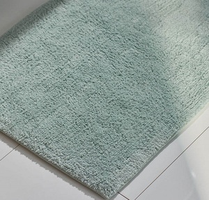 Tapis de bain de luxe fait main en coton, tapis de bain doux et absorbant en microfibre, tapis de bain antidérapant et moelleux pour baignoire et douche - Product Image 3