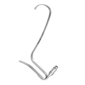 High-Quality Stainless Steel Surgical <b>Instrument</b> with 13mm Wide Blade Freeman Flap Retractor Fiber <b>Optic</b> 203mm - Product Image 2