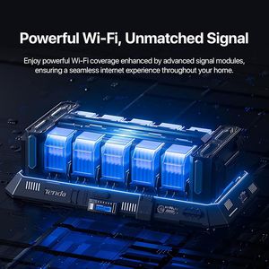 Router WiFi Gigabit AC1200 Dual Band ad Alta Velocità, 3 Porte Gigabit WAN/LAN, 4 Antenne 6dBi, Router Avanzato - Product Image 2