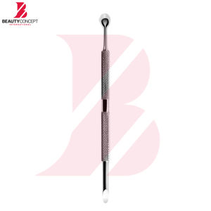 Cuchara Empujadora de Cutículas, Limpiador y Recortador, Herramientas de Manicura y Pedicura, Empujadores de Cutículas de Doble Punta de Acero Inoxidable - Product Image 3