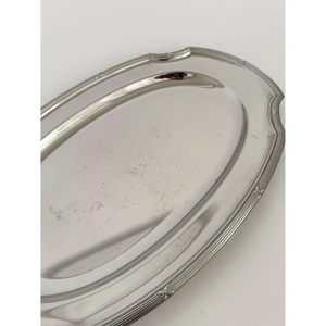 Luxury Stainless Steel Serving Trays Platter <b>Shiny</b> Polished Table <b>Top</b> Decorative Galvanized Metal for Hotel Decoration and Gift - Product Image 5