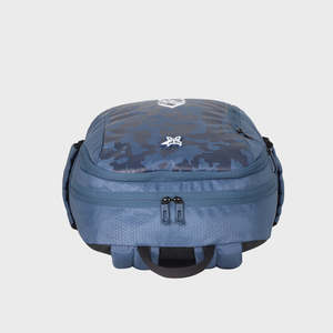 Sac à dos pour ordinateur portable Arctic Fox Grit en denim foncé - Oxford imperméable et PU avec blocage RFID, style décontracté moderne - Product Image 4