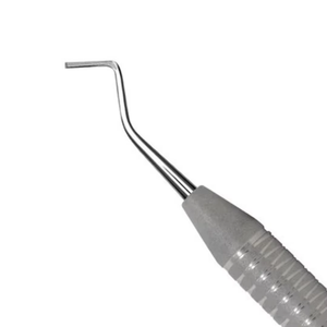 Instrument dentaire manuel en acier inoxydable avec poignée moletée, instrument chirurgical de classe I, couleur argent - Product Image 3