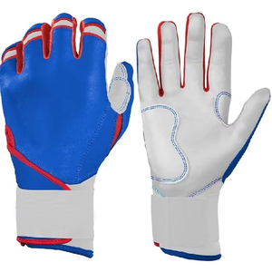 OEM Service Baseball Batting Gloves with Soft Grip Palm Stretch Fit Construction Ventilated Fabric and Custom Logo Wholesale - Product Image 1