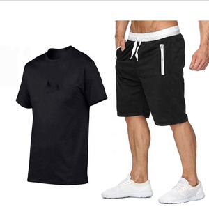 Hommes Survêtement Ensemble D'été Vêtements Hommes 2 Pièces Ensemble Manches Courtes Chemise et Short Homme Ensembles - Product Image 3