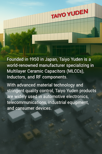 Condensador de Superficie Cerámico Multicapa de Calidad Premium Taiyo Yuden MSASE31LAB5226KTNAY1 EMK316BJ226KL-T, Voltaje 16V - Product Image 4