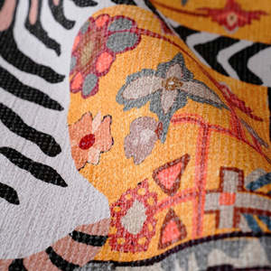 Alfombra Rectangular Antideslizante para Mascotas, Diseño Tigre de Bengala, Fabricada a Máquina, para Sala de Estar, Dormitorio, Hotel - Product Image 4