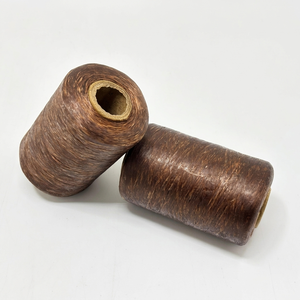 Cordons en soie artificielle de qualité supérieure, fils en polyester cirés très résistants, fils texturés résistants à l'abrasion, pour broderie et couture du cuir - Product Image 1