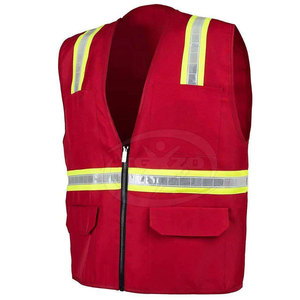 Chaleco de Seguridad de Alta Visibilidad Transpirable Hecho en Pakistán con Certificación CE, con Logotipo y Colores Personalizados para Venta en Línea - Product Image 3