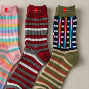 Men Cotton Multi Color <b>Socks</b> Custom Logo Breathable Stretch Casual Crew <b>Socks</b> Wholesale - Product Image 4
