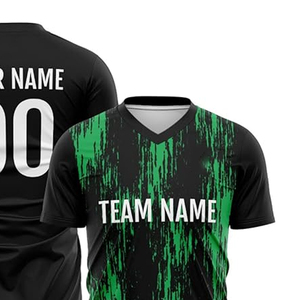 Camiseta de Fútbol de Primera Calidad, Último Diseño, Transpirable, Nueva Moda, Estilo Moderno, Color Sólido, en Venta Online - Product Image 2