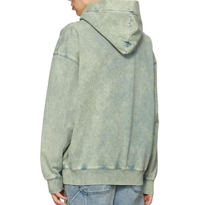 เสื้อฮู้ดดี้ผู้ชายสไตล์โมเดิร์น ล้างสีแบบแอซิดวอช ดีไซน์ทันสมัย เนื้อผ้านุ่ม เหมาะสำหรับใส่ลำลอง แฟชั่นสตรีท และชุดประจำวัน - Product Image 6