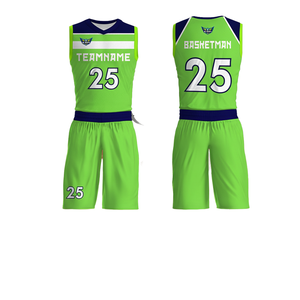 Uniformes de basket-ball sur mesure de haute qualité, design personnalisé, créez votre propre tenue de sport d'équipe, uniformes de basket-ball - Product Image 1