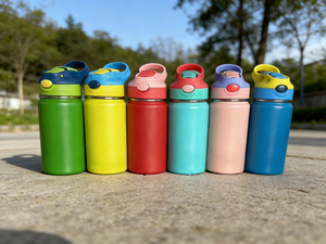 360ml Eco-Friendly Leak-Proof Kids Stainless Steel Vacuum Insulated Water Bottle <b>with</b> <b>Straw</b> for School Outdoor Camping & Travel - Product Image 4