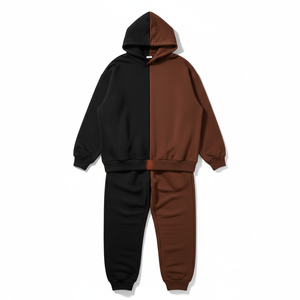 Survêtement pour homme en polyester et coton, motif Aolid, confortable, respirant, service OEM, dernier design, streetwear décontracté de haute qualité - Product Image 3