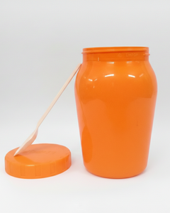 Pot de stockage cylindrique en PP vierge de 500 ml, qualité alimentaire, robuste, anti-fuite, avec bouchon à vis, modèle LivPOP, étiquette LIVIA POLYMER PET, fabriqué au Tamil Nadu - Product Image 3