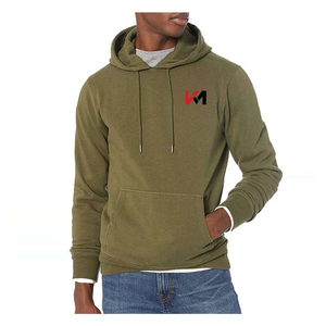 Sudadera con capucha extragrande para hombre, estilo streetwear, 400gsm, algodón polar, logotipo personalizado bordado. - Product Image 2