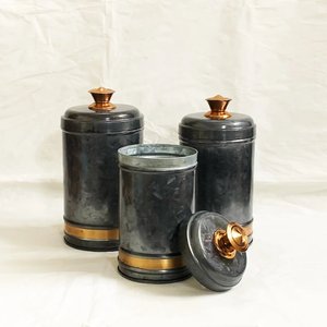 Acrylic <b>Canister</b> Spice <b>Canisters</b> Cylinder Shape With Lids Airtight Food Storage Containers Kitchen Use Handcrafted Design - Product Image 6