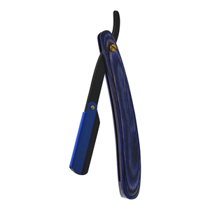 Rasoirs de rasage de barbier chauds de couleur bleue et noire rasoirs de sûreté de rasage de barbier amovibles rasoirs de barbier conçus sur mesure - Product Image 6