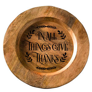 Plato de Madera Minimalista Grabado con Láser - Base para Plato de Cena de Madera Natural Sostenible - Decoración Moderna para Cocina Estilo Granja - Product Image 3