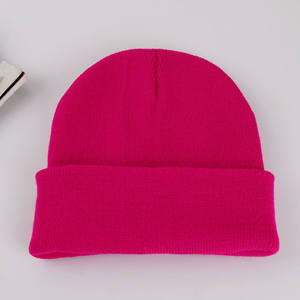 Womens Soft Knitted Beanie Premium Winter <b>Hat</b> Fashion Knit <b>Cap</b> Private Label OEM ODM Custom Wholesale Supplier - Product Image 2