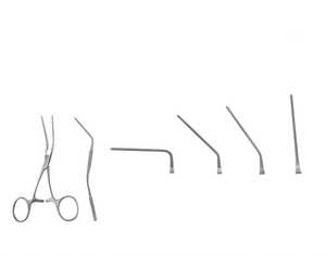 Pinces vasculaires multi-usages Castaneda Anastomosis en acier inoxydable personnalisées OEM pour nouveau-nés, mâchoire 48 mm, 30 45 90, manuelles - Product Image 1
