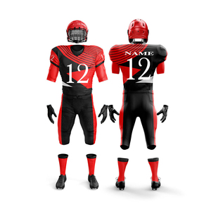 Uniformes de Fútbol Americano de Tela de Poliéster de Primera Calidad al Por Mayor para Adultos y Jóvenes, Uniformes Personalizados Transpirables - Product Image 1