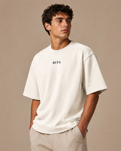 RITS Men's Olive <b>Green</b> Short Sleeve T-Shirt O-Neck Casual Jersey Cotton Solid Color Back Neck Logo wholesale rate custom - Product Image 4