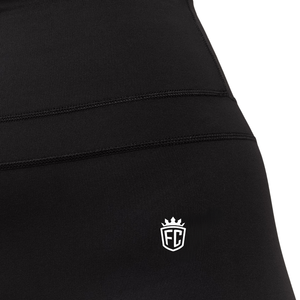 Pantalon de yoga noir taille haute évasé sans couture pour femme, leggings coupe bootcut pour la gym, l'entraînement et les tenues de sport athleisure élégantes - Product Image 5