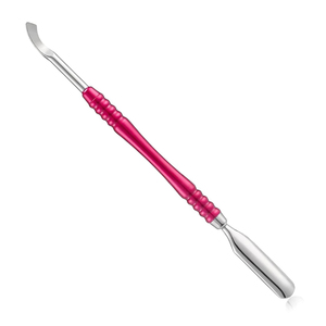 Kit de soin des ongles 5-en-1 en acier inoxydable et acrylique, coupe-ongles, coupe-cuticules, éliminateur de peaux mortes, outils de manucure professionnels - Product Image 4