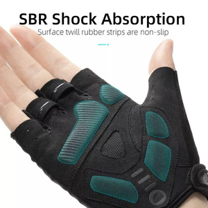 Summer Cycling Gloves Half Finger Waterproof Breathable Non-slip Gym Outdoor Sport Bike Bicycle Motorcycle Gloves High Quality - Product Image 3
