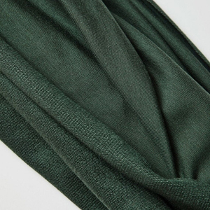 Tela de Algodón French Terry Ecológica al por Mayor, Tejido de Punto Transpirable de Color Sólido y Alto Gramaje para Sudaderas con Capucha y Camisetas - Product Image 6