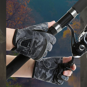 Gants de pêche au design moderne, taille et impression de logo personnalisées, aspect moderne et élégant, gants de pêche flexibles - Product Image 5
