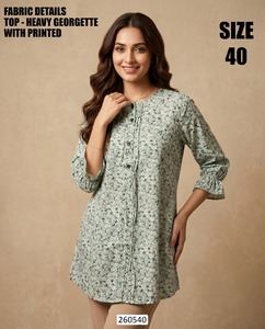 Kurti azul marino Grace - Product Image 5