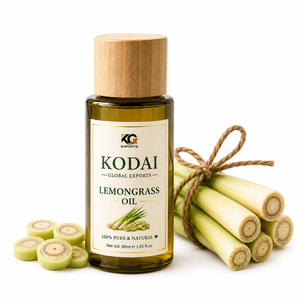 Aceite Esencial de Limoncillo de Tamil Nadu 100% Puro y Natural de Primera Calidad, Destilado al Vapor, para Aromaterapia y Cuidado Facial, Kodai Global Export - Product Image 1