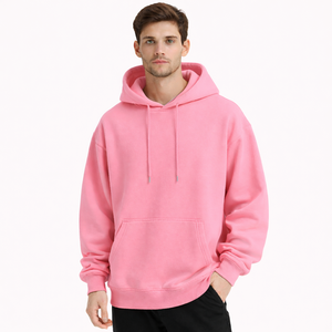 Sweat à capuche décontracté pour homme, coupe classique, hiver, 100% coton molletonné, streetwear, manches longues, séchage rapide - Product Image 1