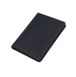 Wholesale Direct Factory Stylish High Quality Genuine Leather Durable Card Holders Men Lightweight Custom Logo <b>RFID</b> <b>Wallet</b> Silk - Product Image 4