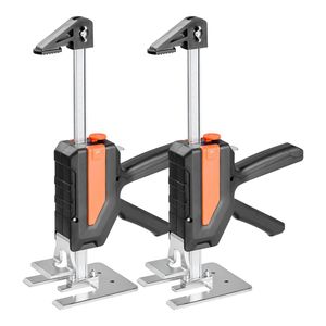 2 Pezzi Sollevatore a Braccio Salva-Fatica da 200 kg (440 libbre) in Metallo da 19,5 cm con Livella Magnetica e 2 Cuscinetti - Product Image 1