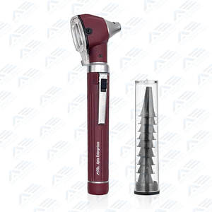 High Quality Instruments Fiber Optic <b>Otoscope</b> Maroon ENT Diagnostic Fiber Optic Mini <b>Otoscope</b> Medical and Nurse Students - Product Image 5