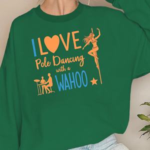 I LOVE <b>Pole</b> <b>Dancing</b> women's sweatshirts - Product Image 2