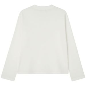 Camiseta de Manga Larga Holgada para Hombre, con Estampado Simple en el Pecho, Cuello Redondo de Algodón, Estilo Casual Urbano, Venta al por Mayor, OEM, Fábrica Personalizada - Product Image 2