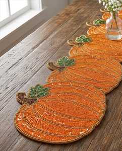Colorful Knitted Polyester/Cotton Solid <b>Table</b> <b>Runner</b> Handmade Luxury <b>Dining</b> <b>Table</b> Decor - Product Image 1