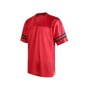 เสื้อฟุตบอลอเมริกันพรีเมียม ทัคเคิลทวิลล์ ปักหมายเลขและโลโก้ตามสั่ง คุณภาพสูง ทนทาน ชุดกีฬา - Product Image 1